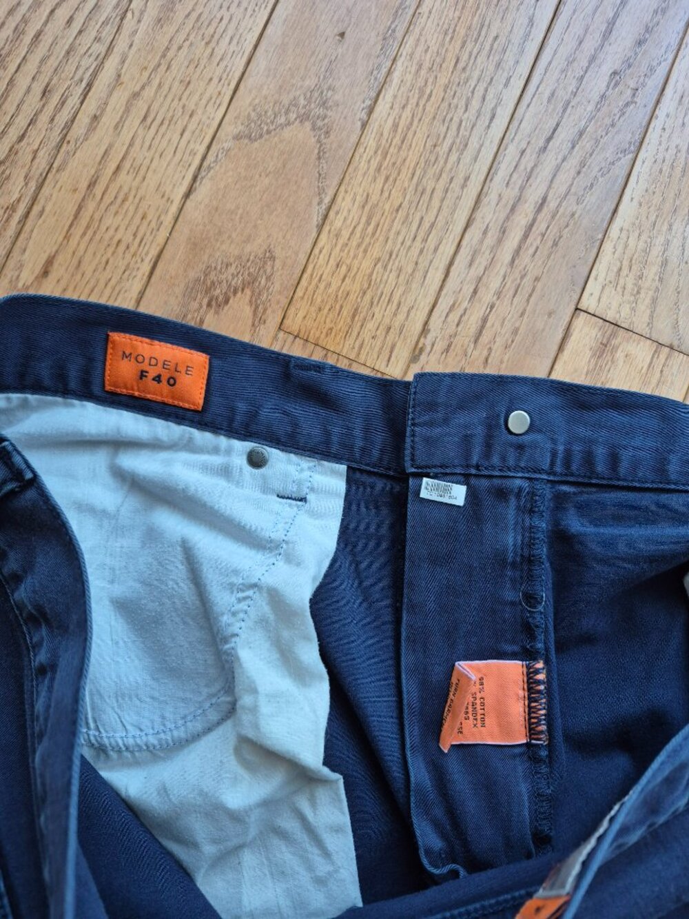 Façonnable Modele F40 Blue Size 38R - Picture 11 of 14